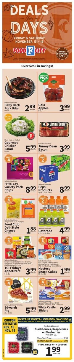 Weekly ad Food City 11/13/2024 - 11/19/2024