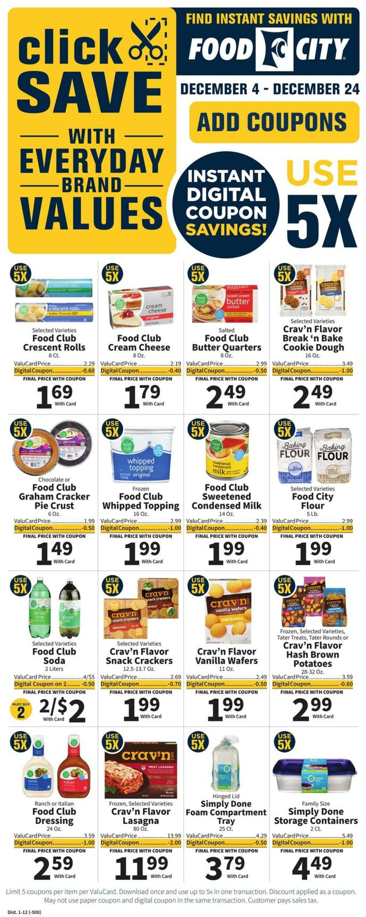 Weekly ad Food City 12/04/2024 - 12/10/2024