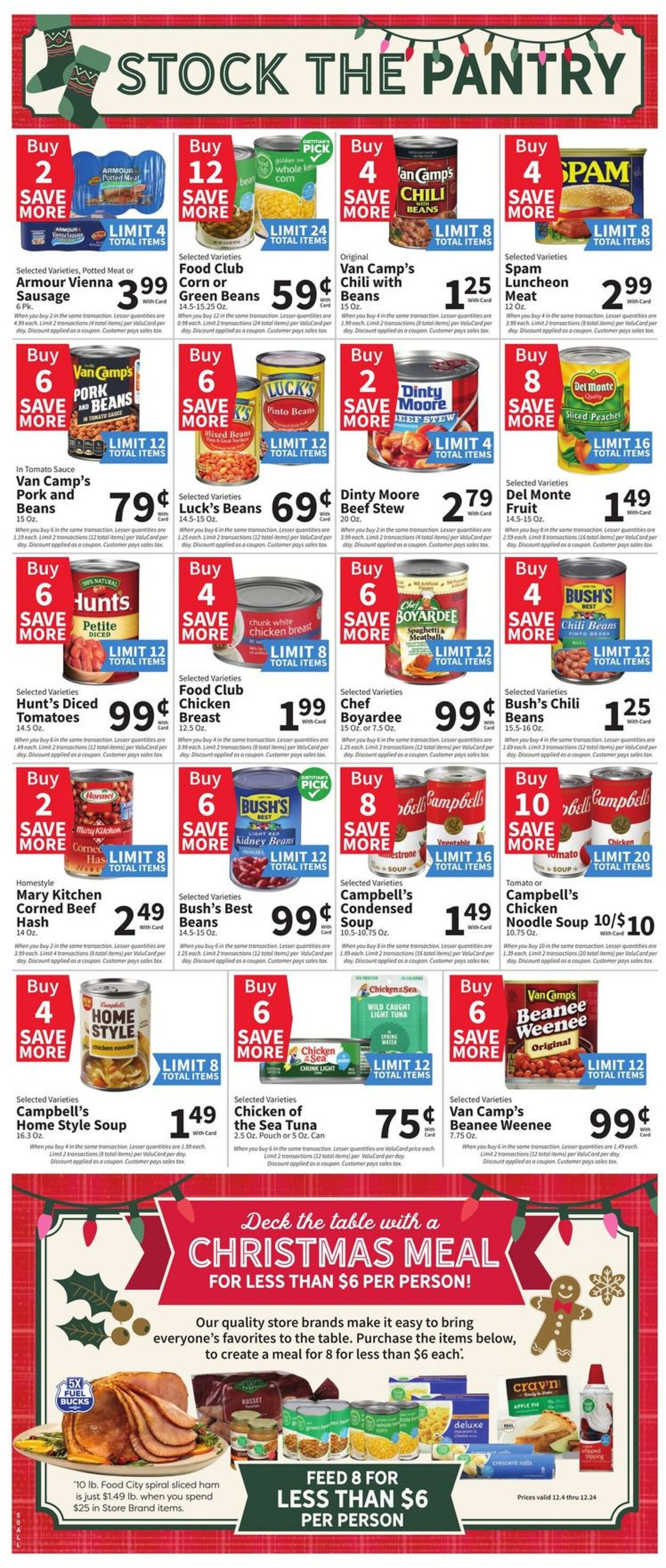 Weekly ad Food City 12/04/2024 - 12/10/2024