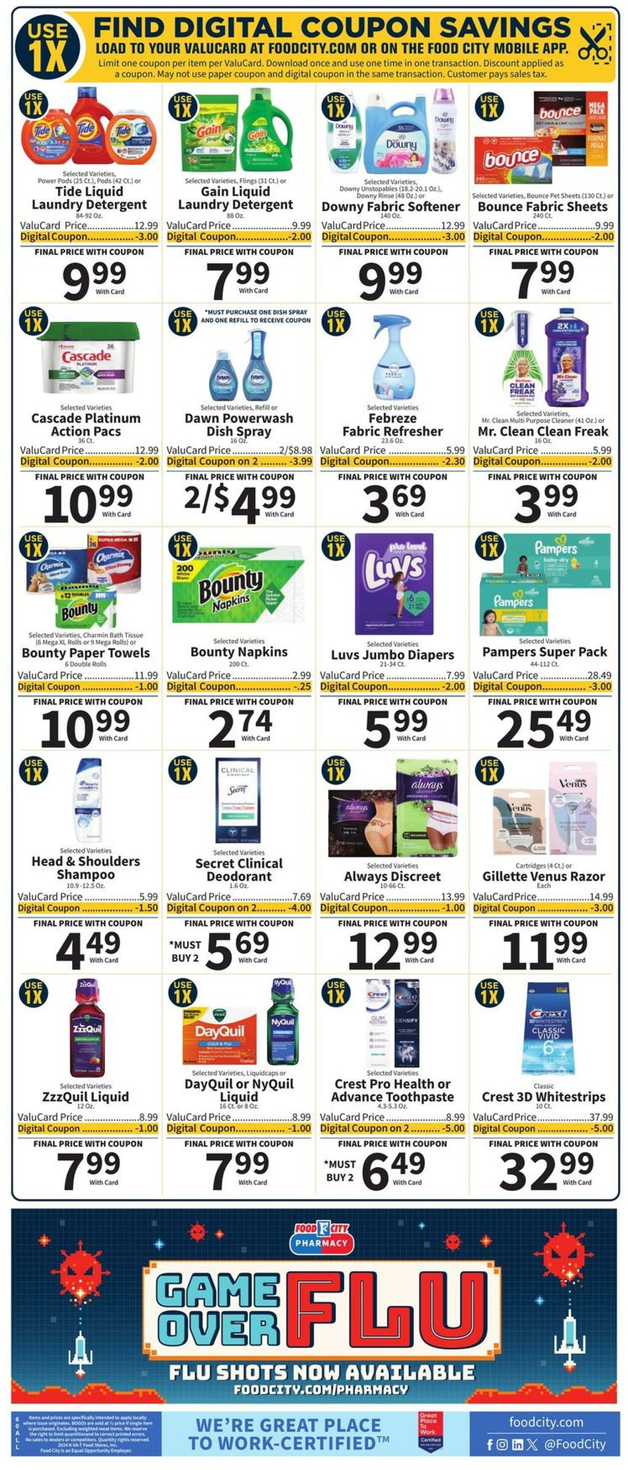 Weekly ad Food City 09/04/2024 - 09/10/2024