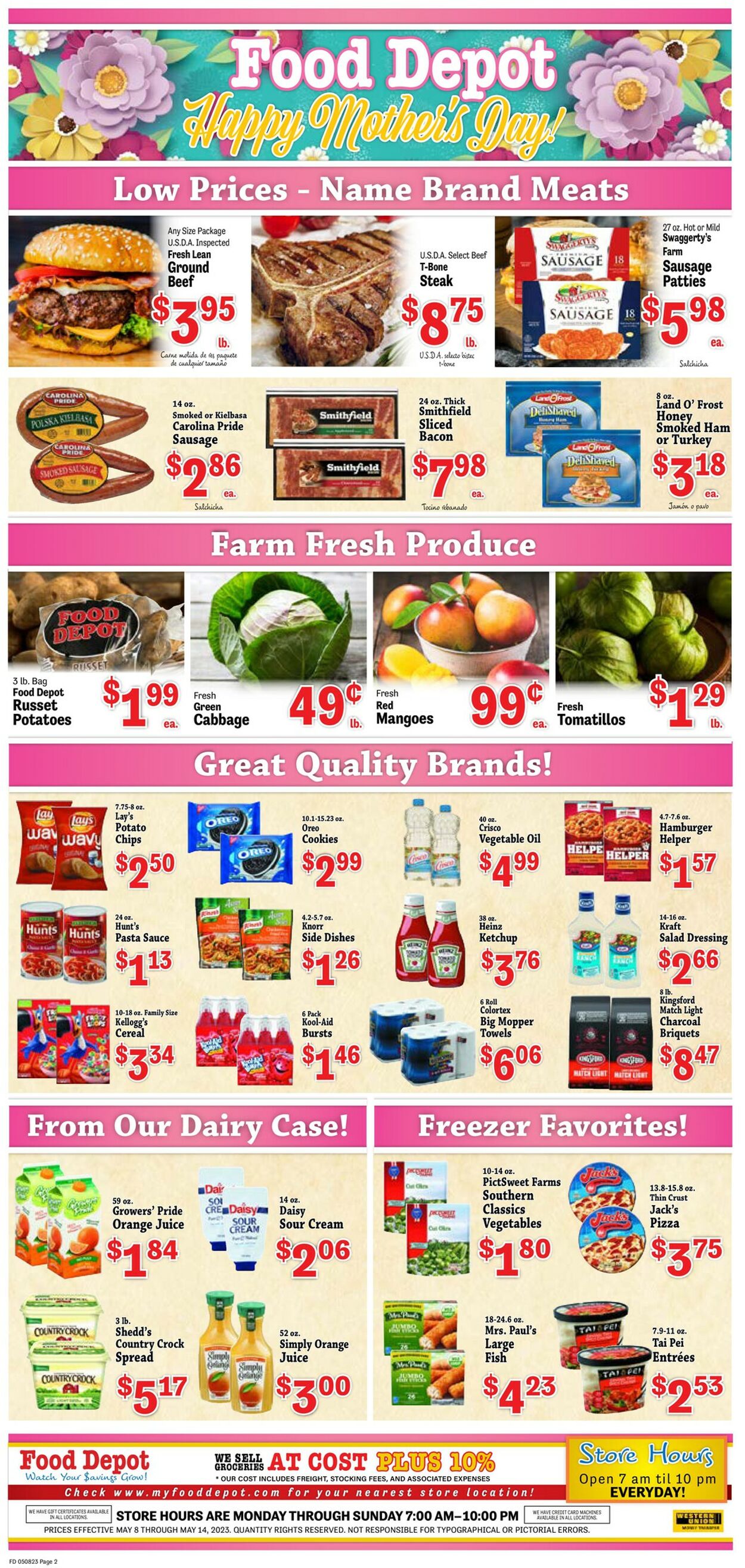 Weekly ad Food Depot 05/08/2023 - 05/14/2023