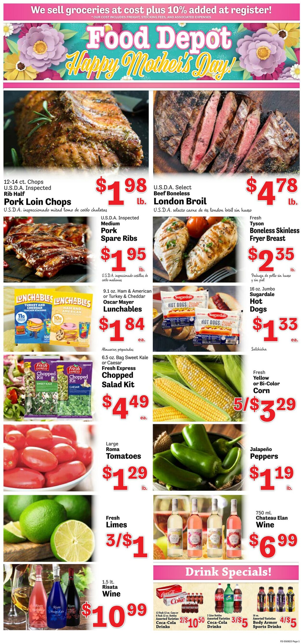 Weekly ad Food Depot 05/08/2023 - 05/14/2023