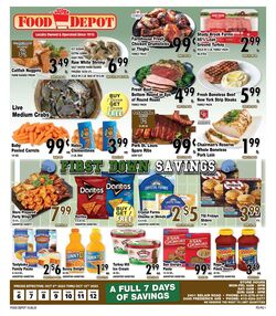 Weekly ad Food Depot 10/06/2023 - 10/12/2023