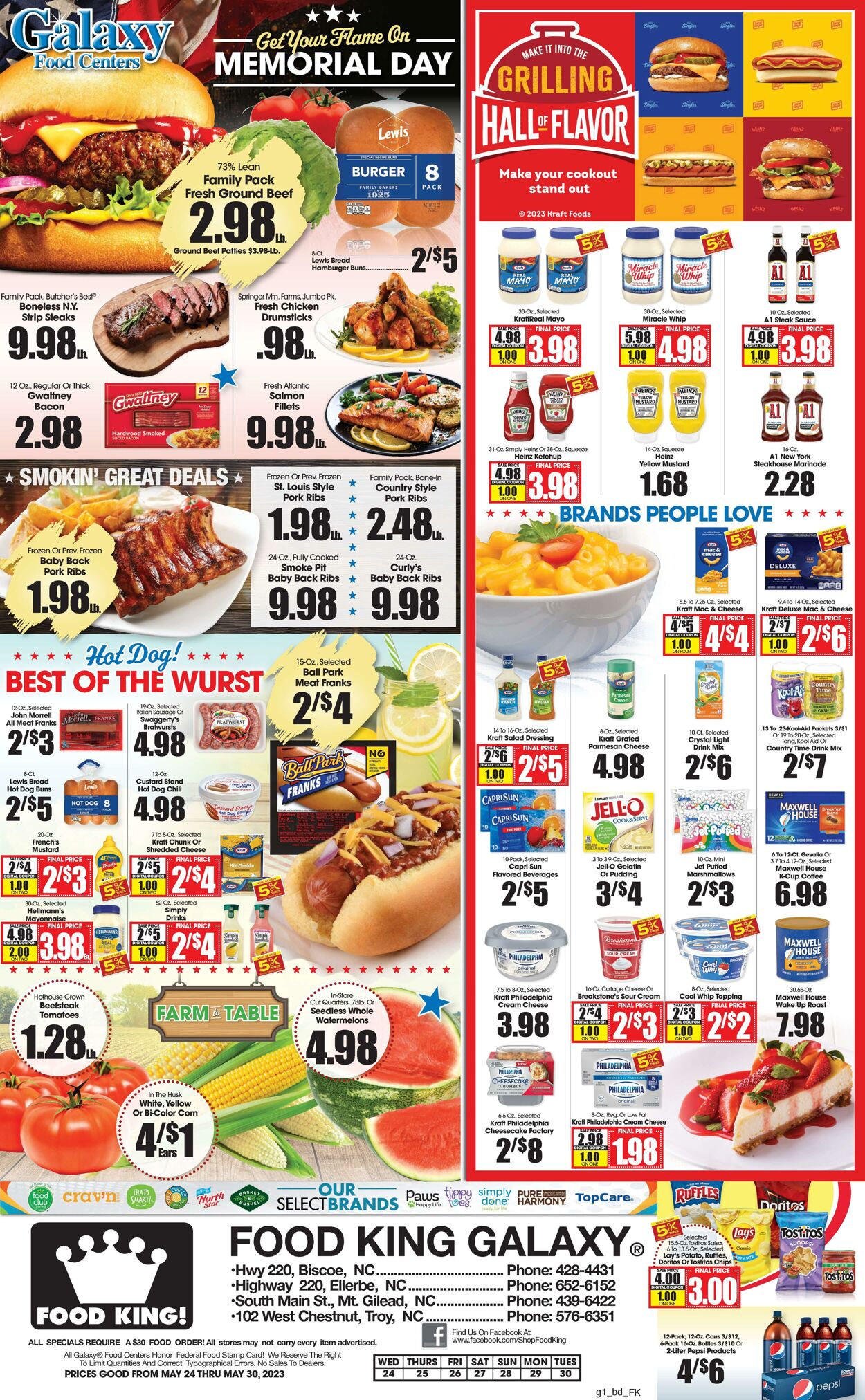 Food King Promotional weekly ads