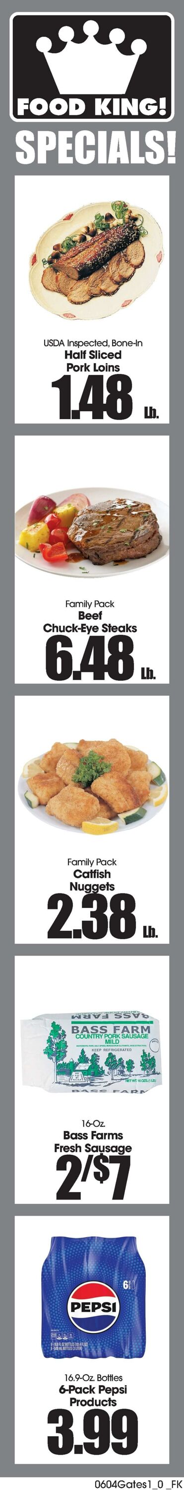 Weekly ad Food King 06/04/2025 - 06/10/2025