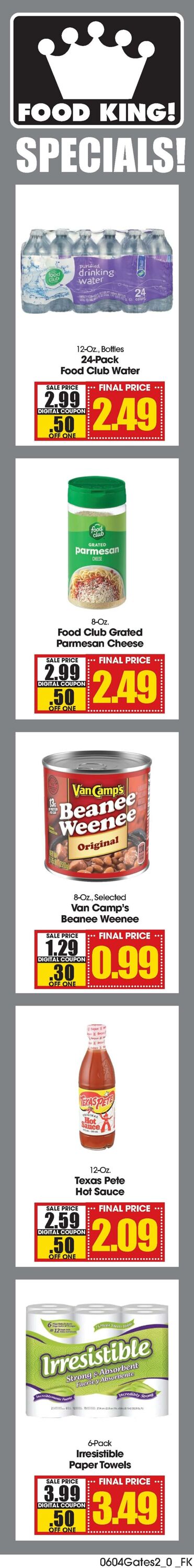 Weekly ad Food King 06/11/2025 - 06/17/2025