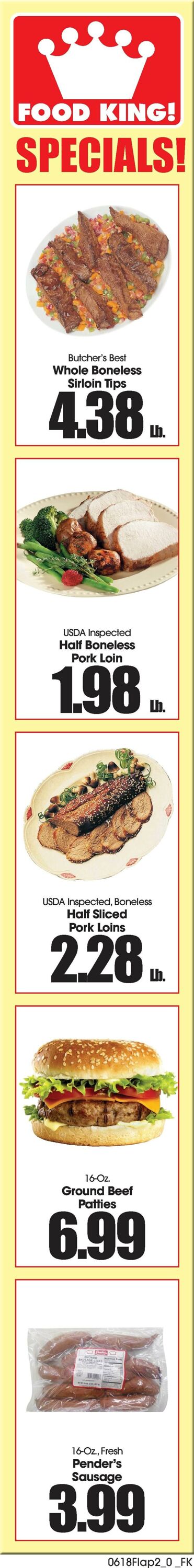Weekly ad Food King 06/18/2025 - 06/24/2025