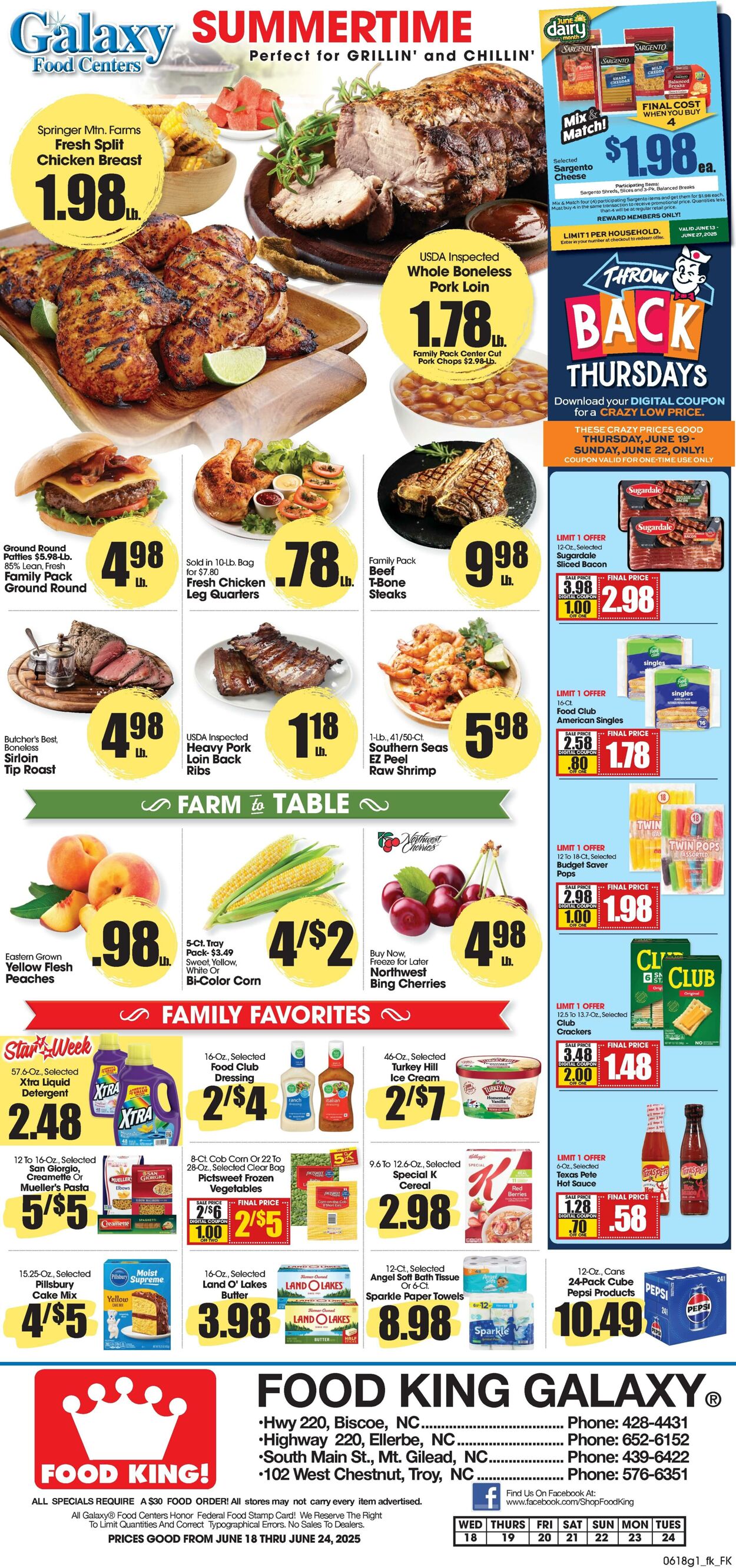 Weekly ad Food King 06/18/2025 - 06/24/2025