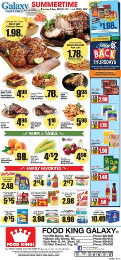 Weekly ad Food King 06/18/2025 - 06/24/2025