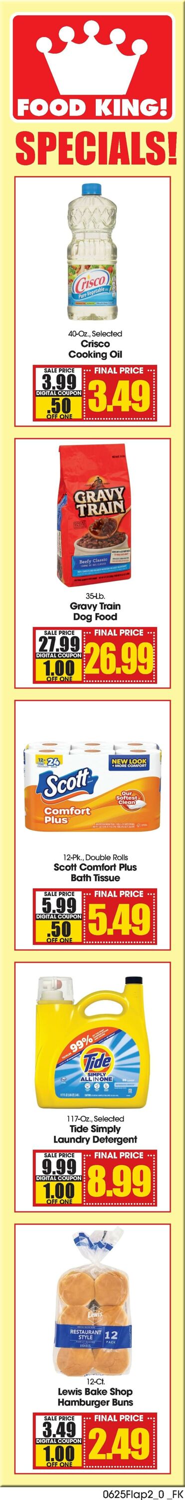 Weekly ad Food King 06/25/2025 - 07/01/2025