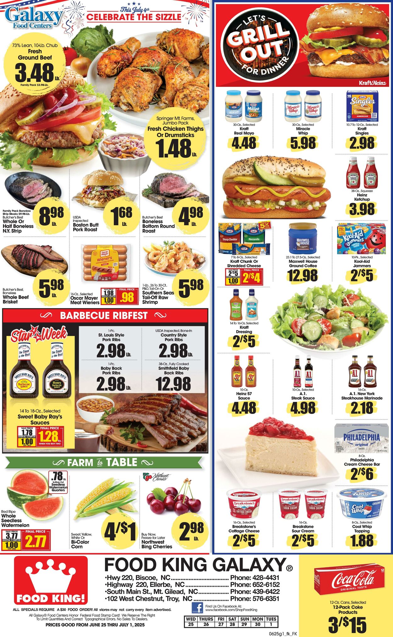 Weekly ad Food King 06/25/2025 - 07/01/2025