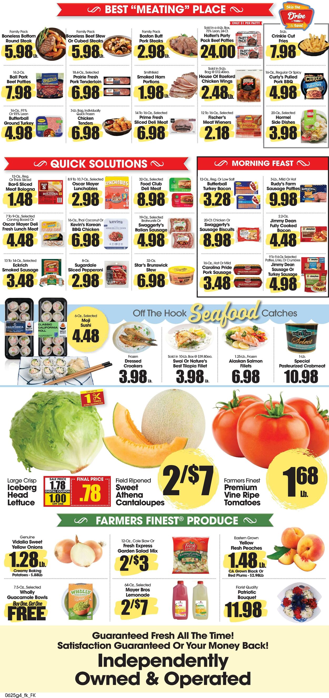 Weekly ad Food King 06/25/2025 - 07/01/2025