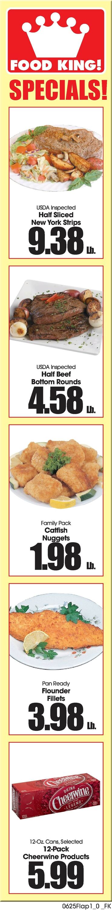Weekly ad Food King 06/25/2025 - 07/01/2025