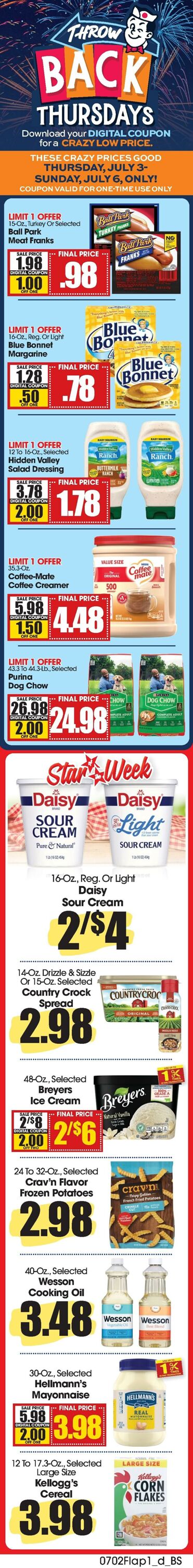 Weekly ad Food King 07/02/2025 - 07/08/2025