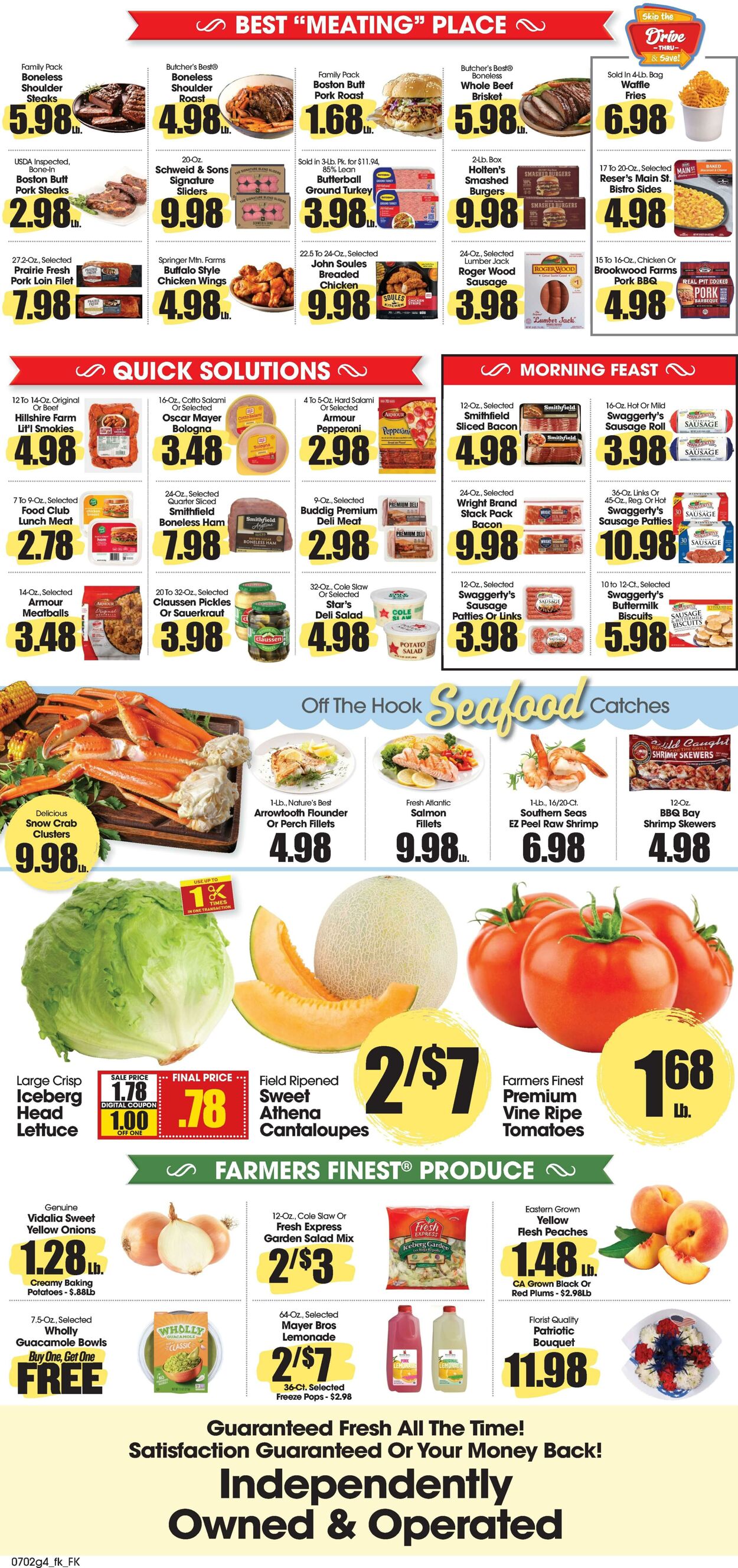 Weekly ad Food King 07/02/2025 - 07/08/2025