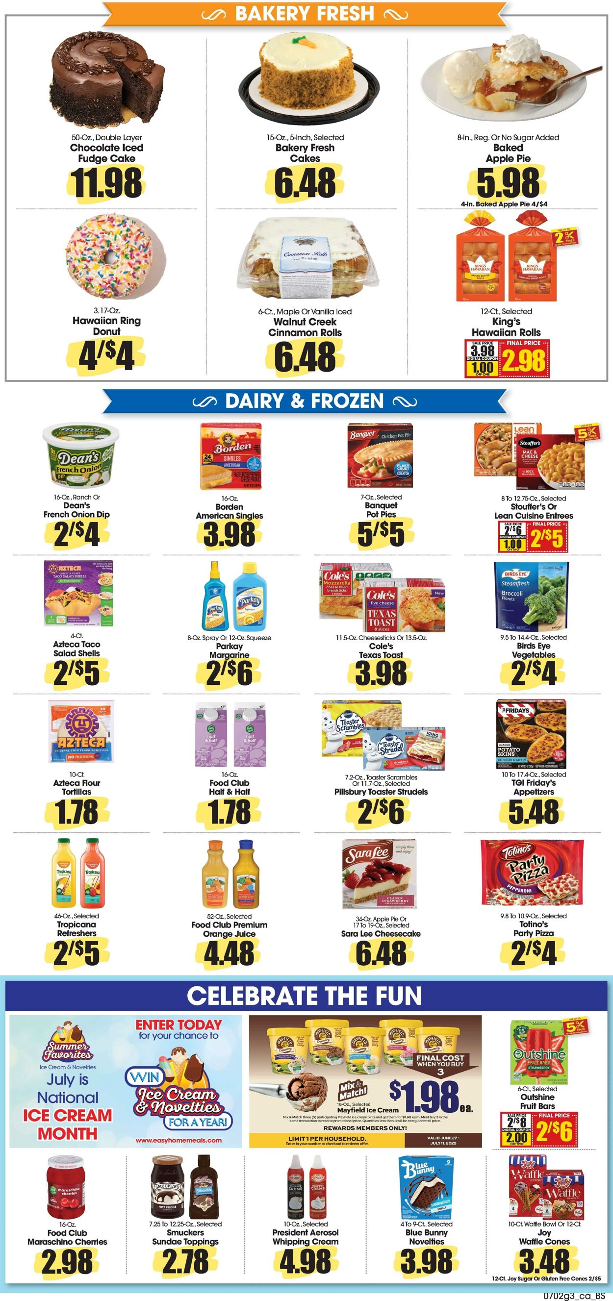 Weekly ad Food King 07/02/2025 - 07/08/2025