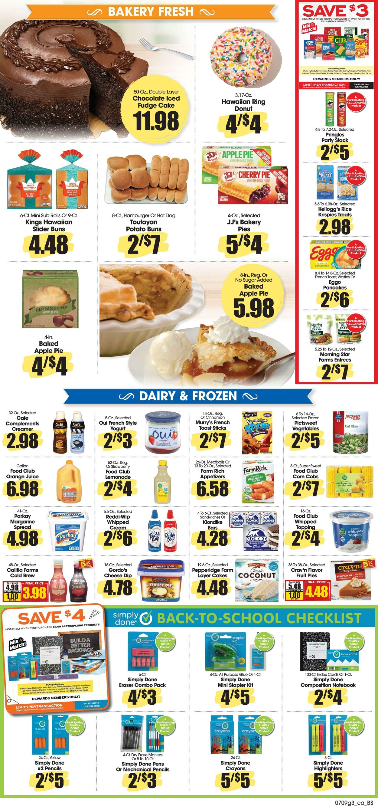 Weekly ad Food King 07/09/2025 - 07/15/2025