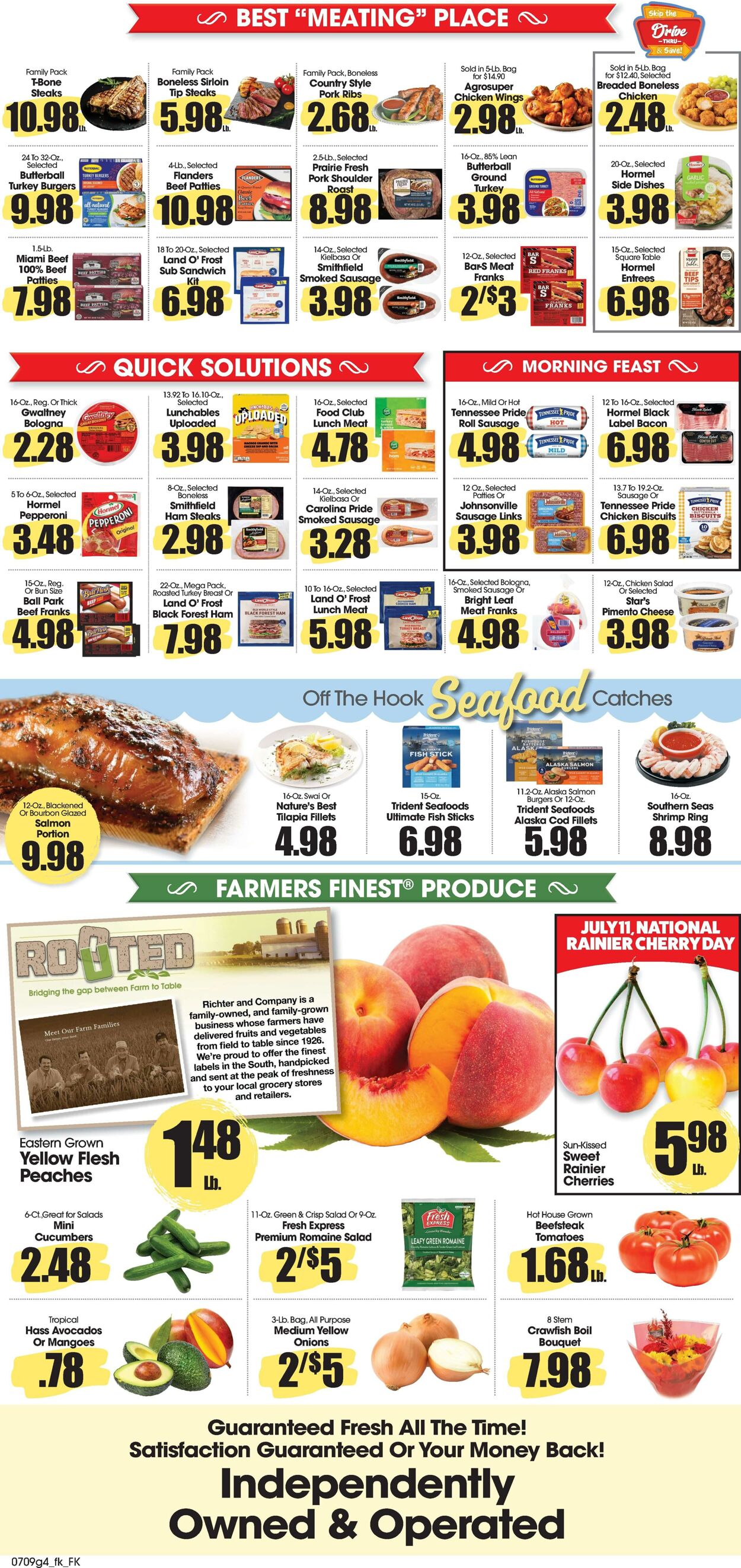 Weekly ad Food King 07/09/2025 - 07/15/2025