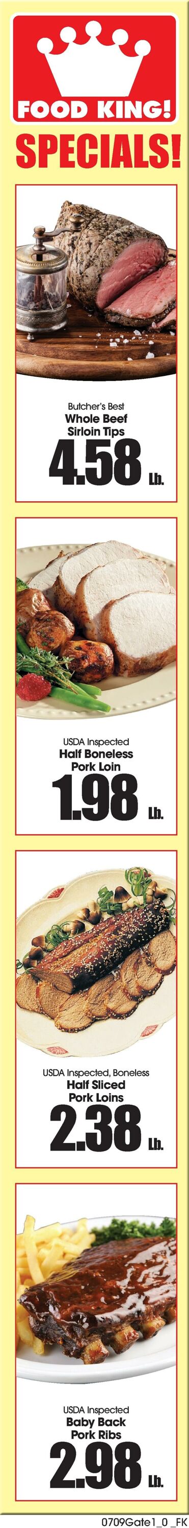 Weekly ad Food King 07/09/2025 - 07/15/2025