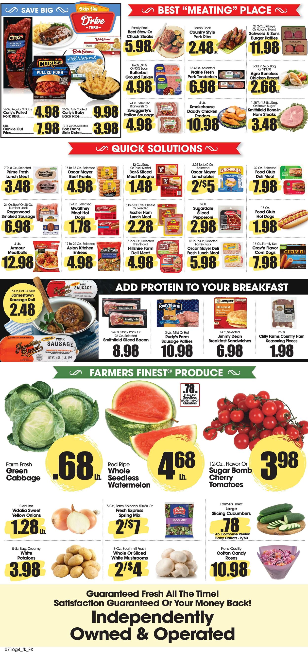 Weekly ad Food King 07/16/2025 - 07/22/2025