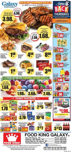 Weekly ad Food King 07/16/2025 - 07/22/2025