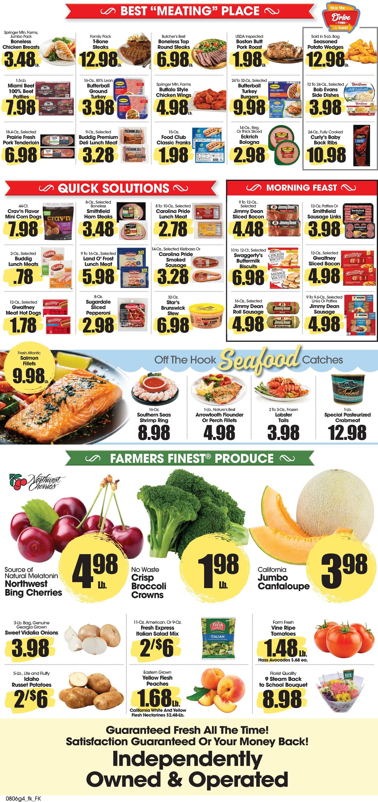 Weekly ad Food King 08/06/2025 - 08/12/2025