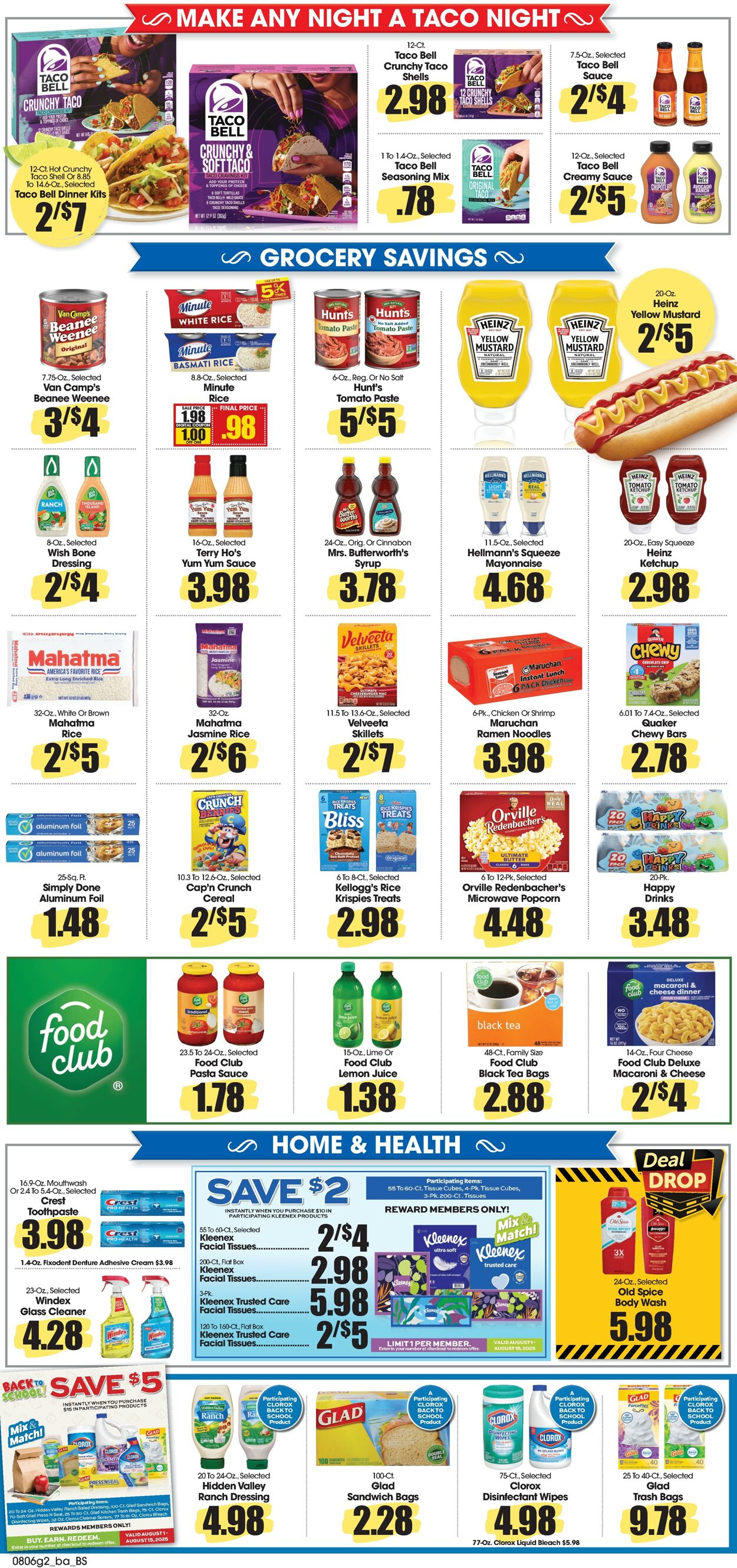 Weekly ad Food King 08/06/2025 - 08/12/2025
