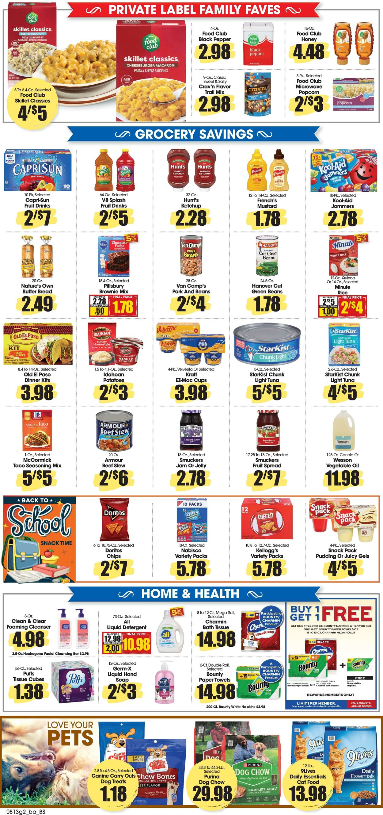 Weekly ad Food King 08/13/2025 - 08/19/2025