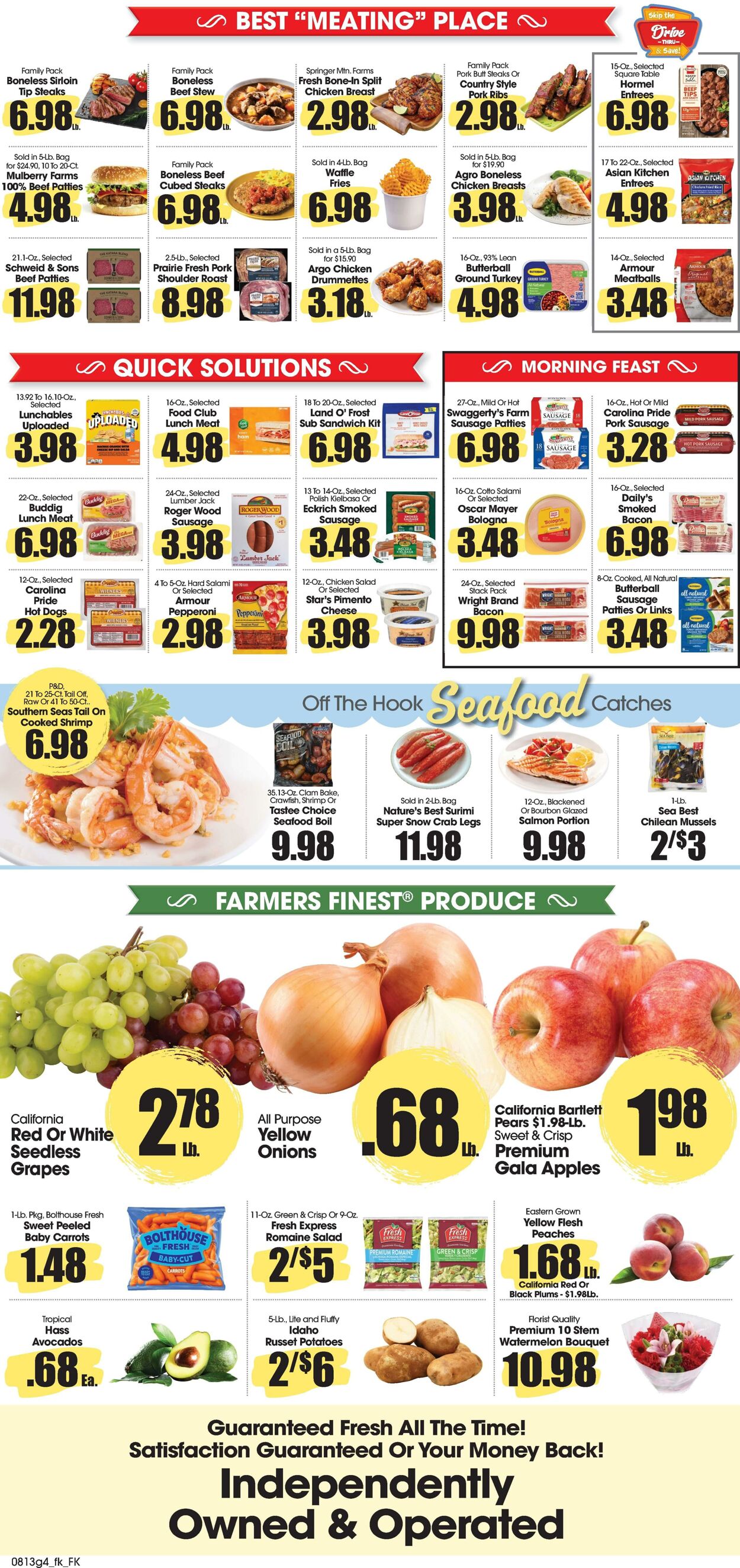 Weekly ad Food King 08/13/2025 - 08/19/2025