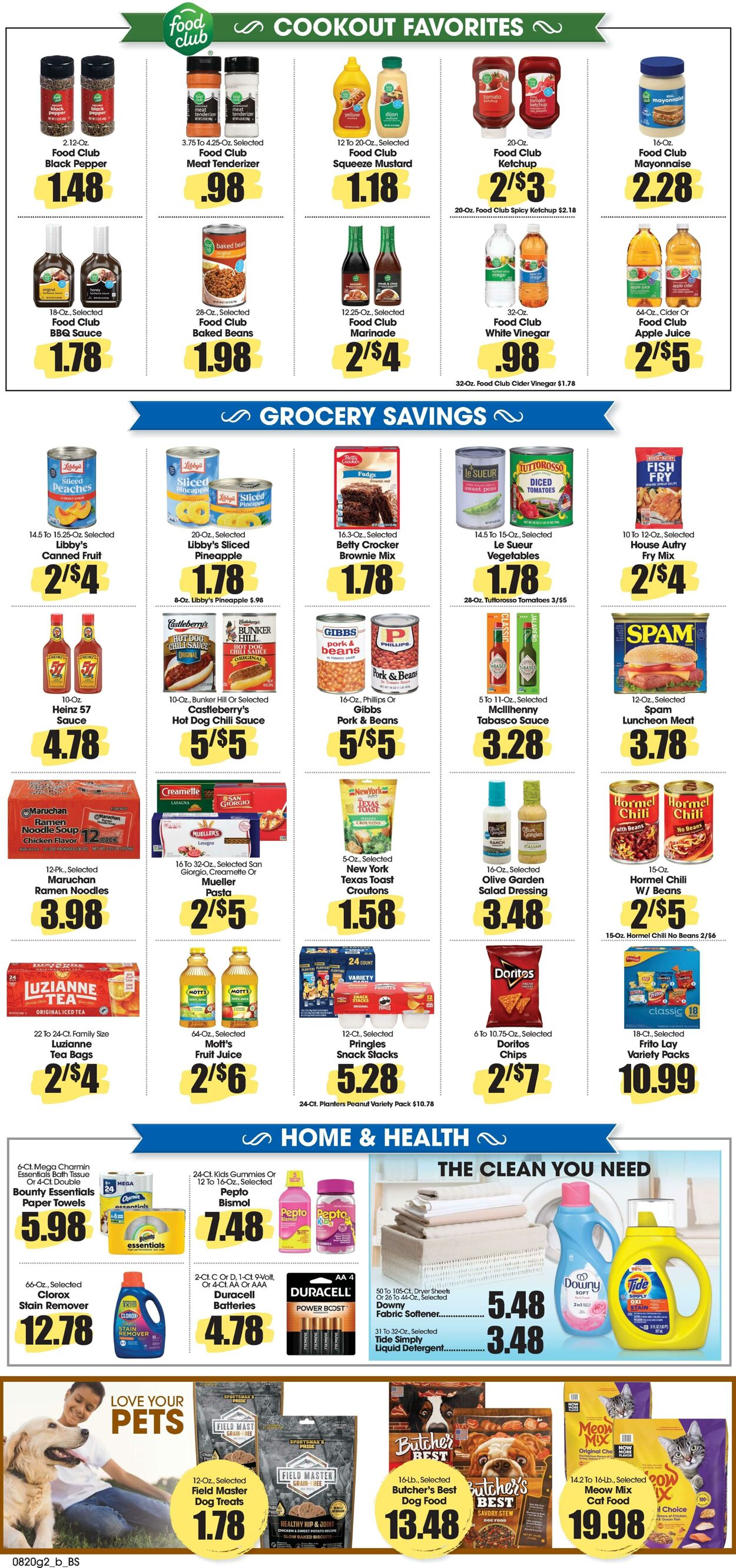 Weekly ad Food King 08/20/2025 - 08/26/2025