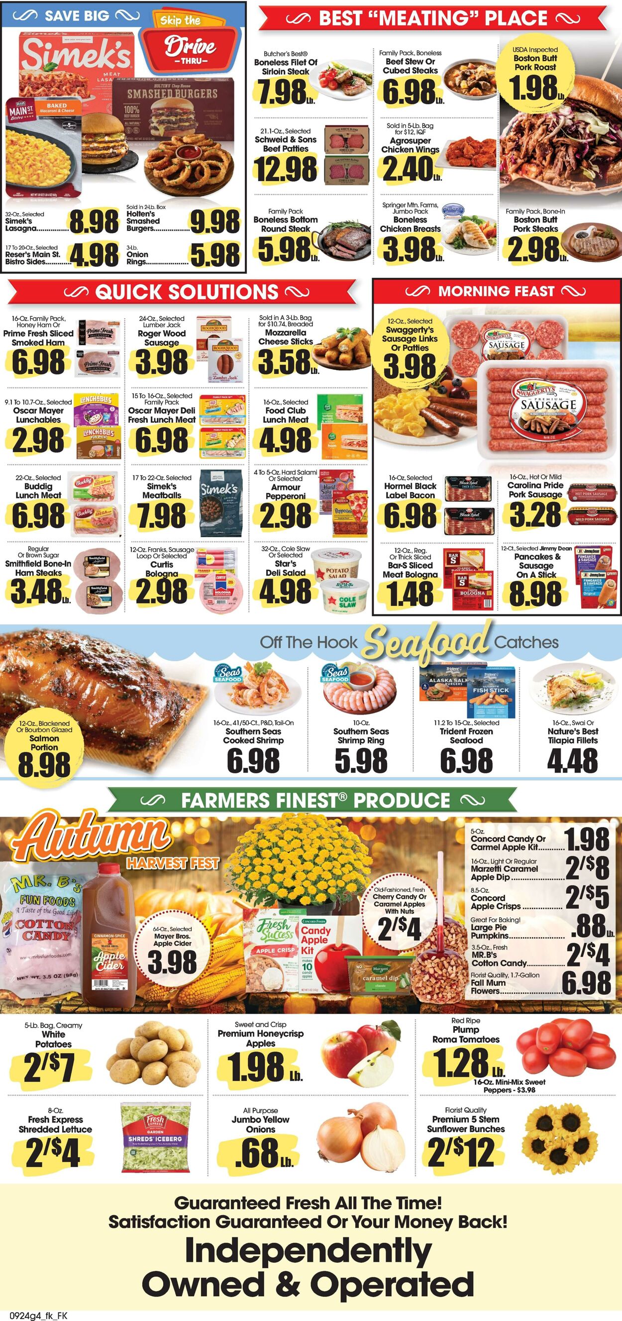 Weekly ad Food King 09/24/2025 - 09/30/2025