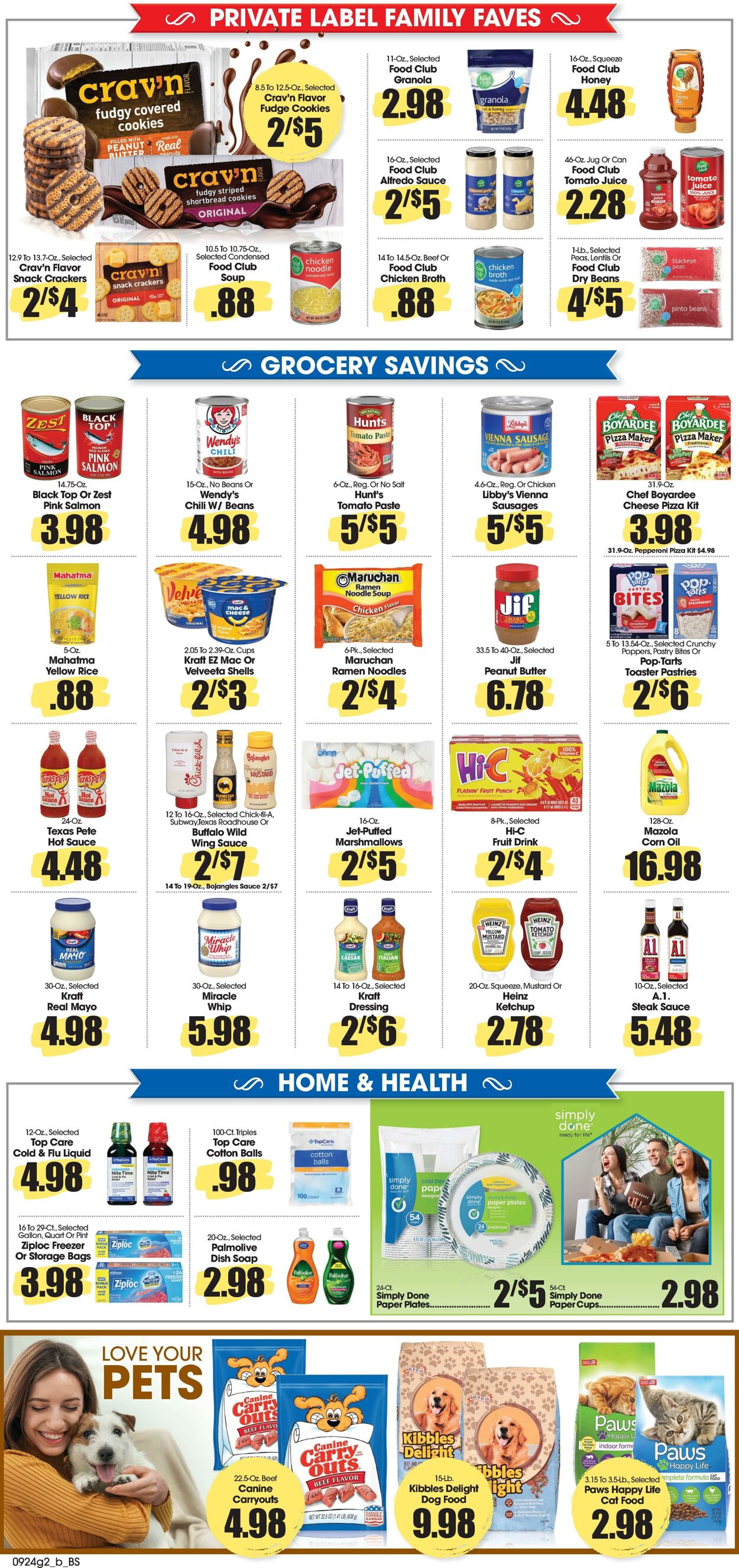 Weekly ad Food King 09/24/2025 - 09/30/2025