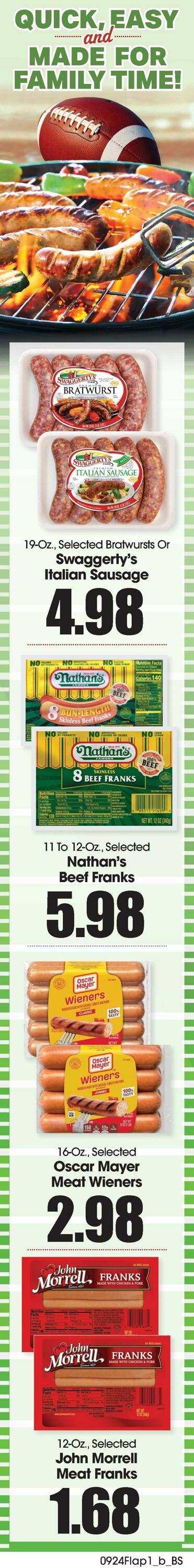 Weekly ad Food King 09/24/2025 - 09/30/2025