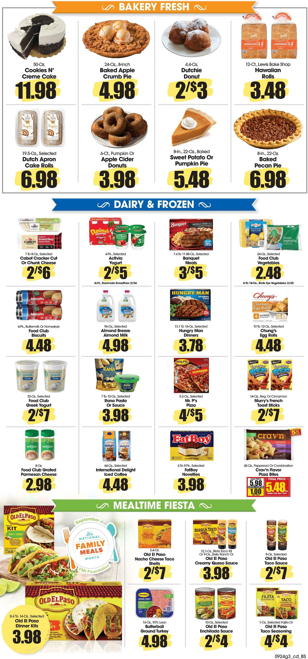 Weekly ad Food King 09/24/2025 - 09/30/2025