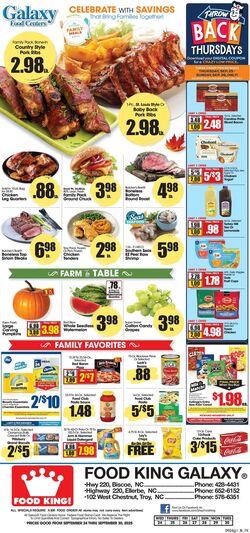 Weekly ad Food King 09/24/2025 - 09/30/2025
