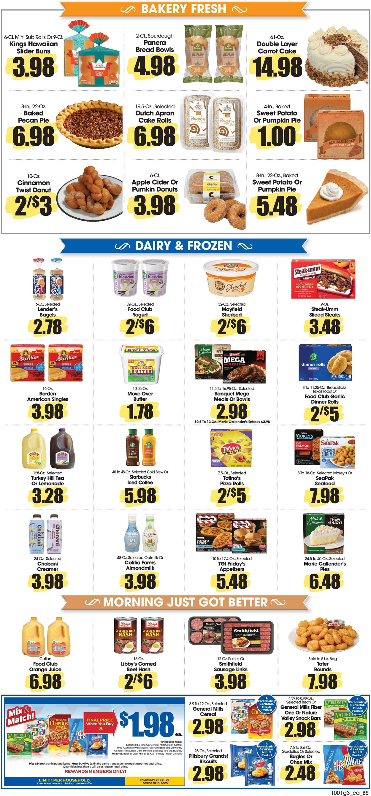 Weekly ad Food King 10/01/2025 - 10/07/2025