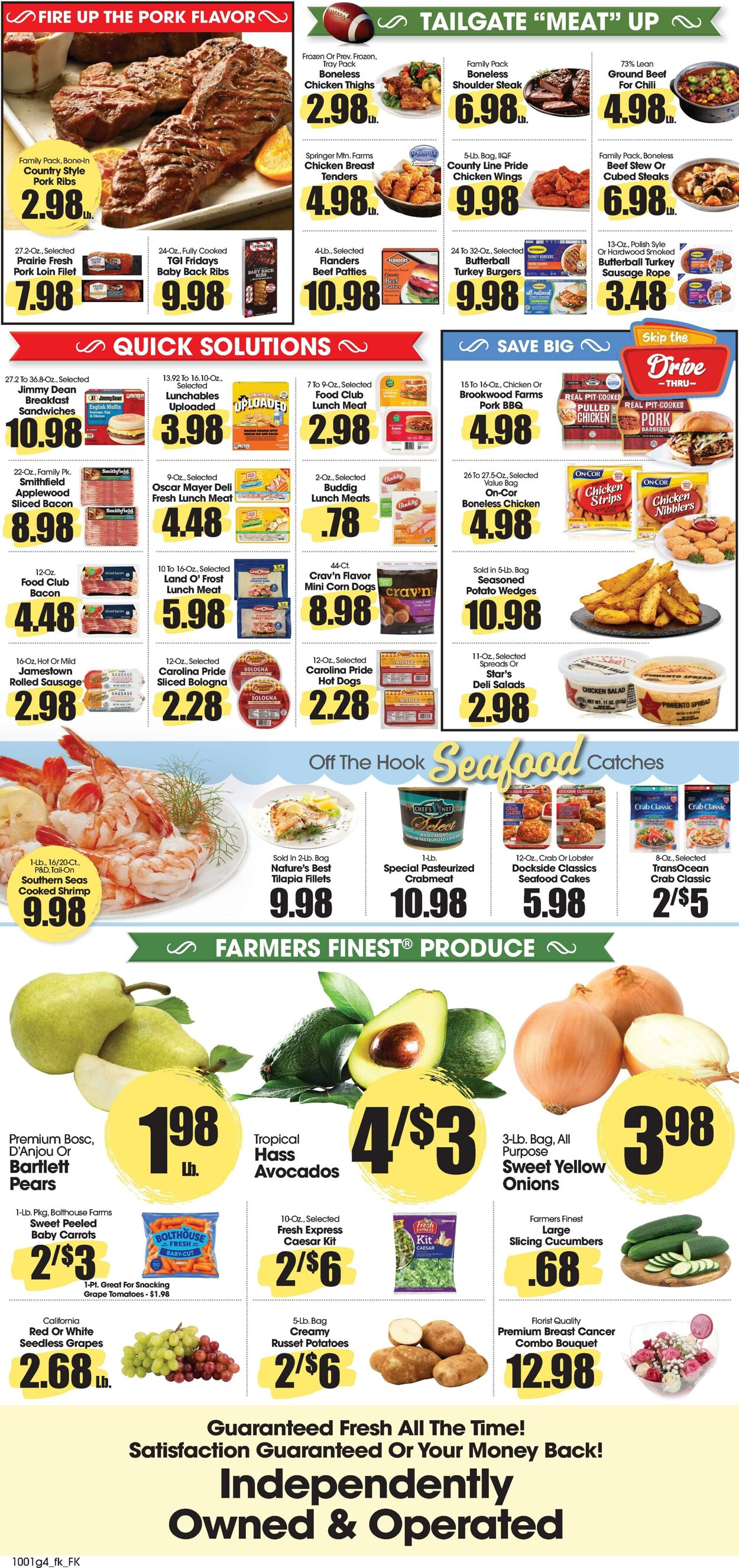 Weekly ad Food King 10/01/2025 - 10/07/2025