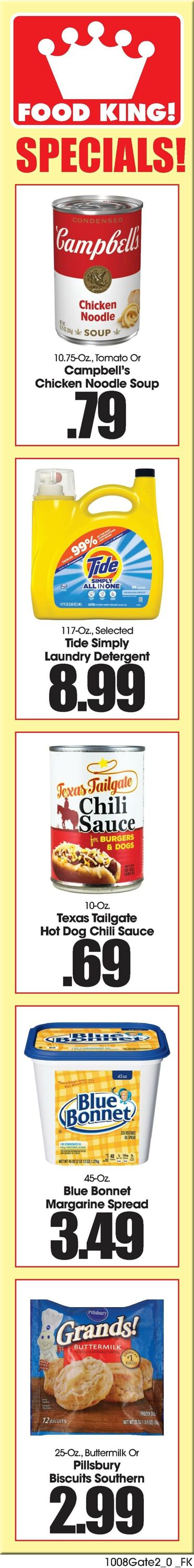 Weekly ad Food King 10/08/2025 - 10/14/2025