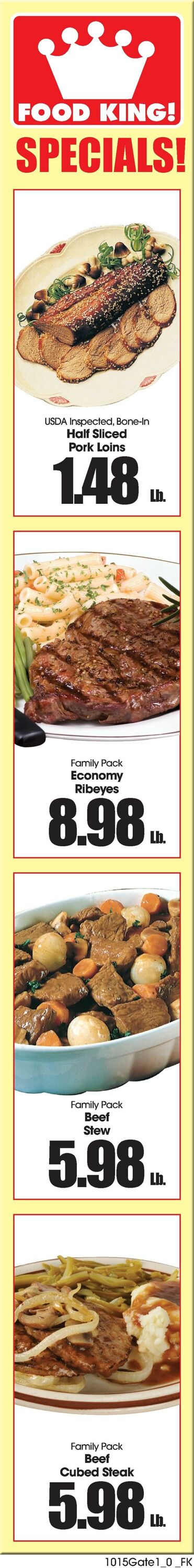 Weekly ad Food King 10/15/2025 - 10/21/2025