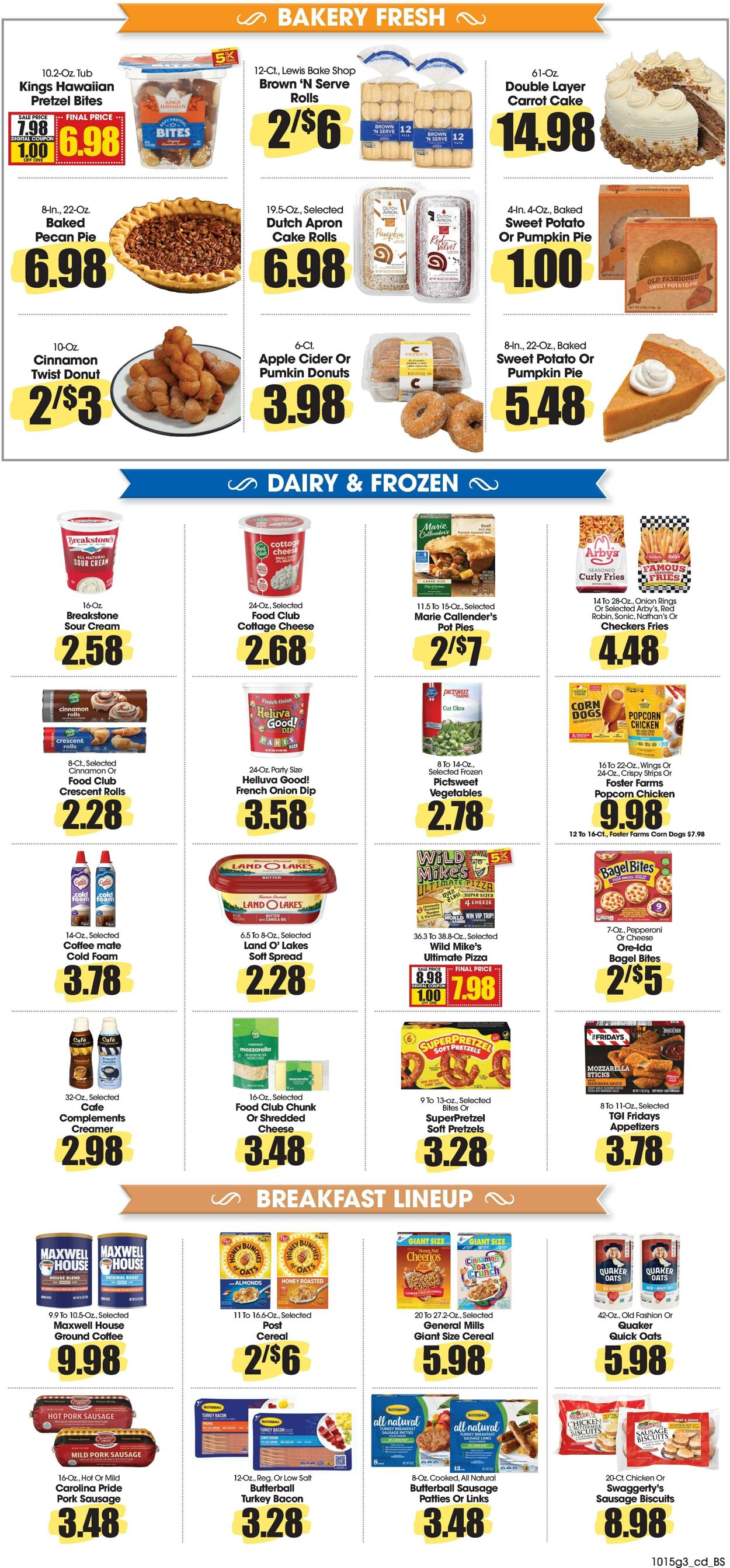 Weekly ad Food King 10/15/2025 - 10/21/2025