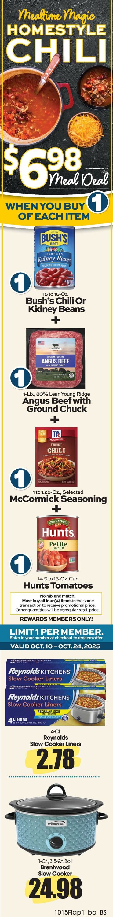 Weekly ad Food King 10/15/2025 - 10/21/2025