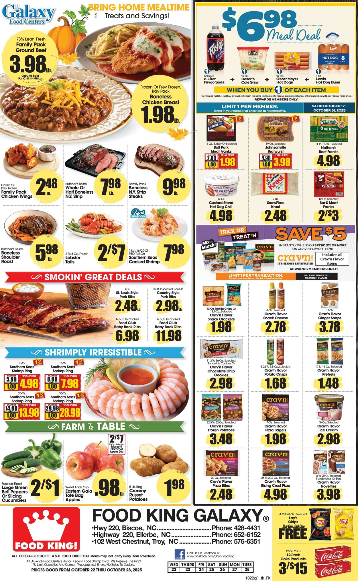 Weekly ad Food King 10/22/2025 - 10/28/2025