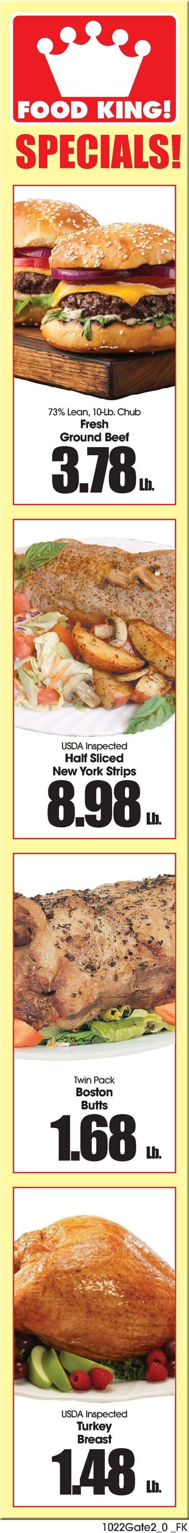 Weekly ad Food King 10/22/2025 - 10/28/2025