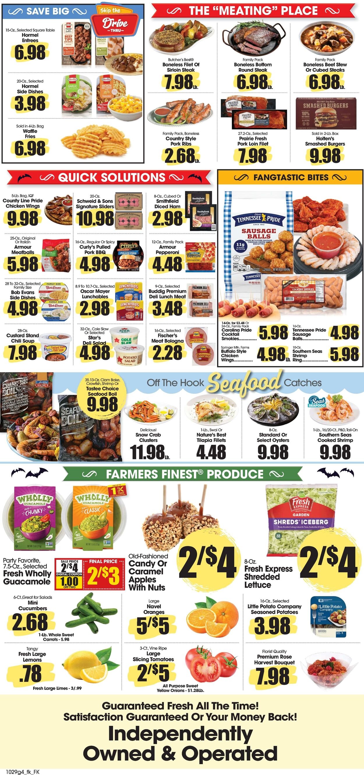 Weekly ad Food King 10/29/2025 - 11/04/2025