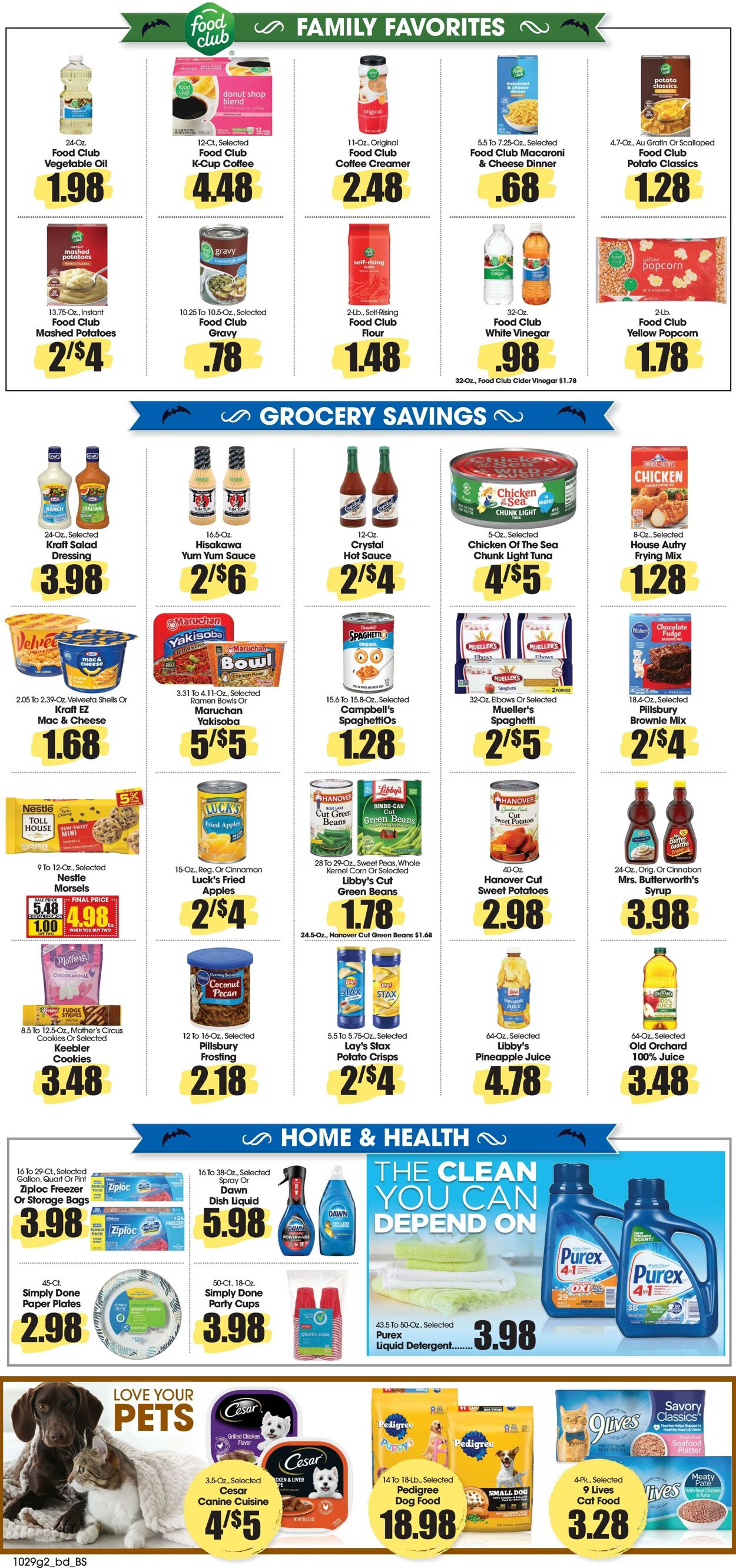 Weekly ad Food King 10/29/2025 - 11/04/2025