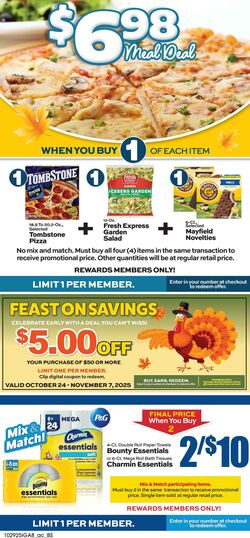 Weekly ad Food King 10/29/2025 - 11/04/2025