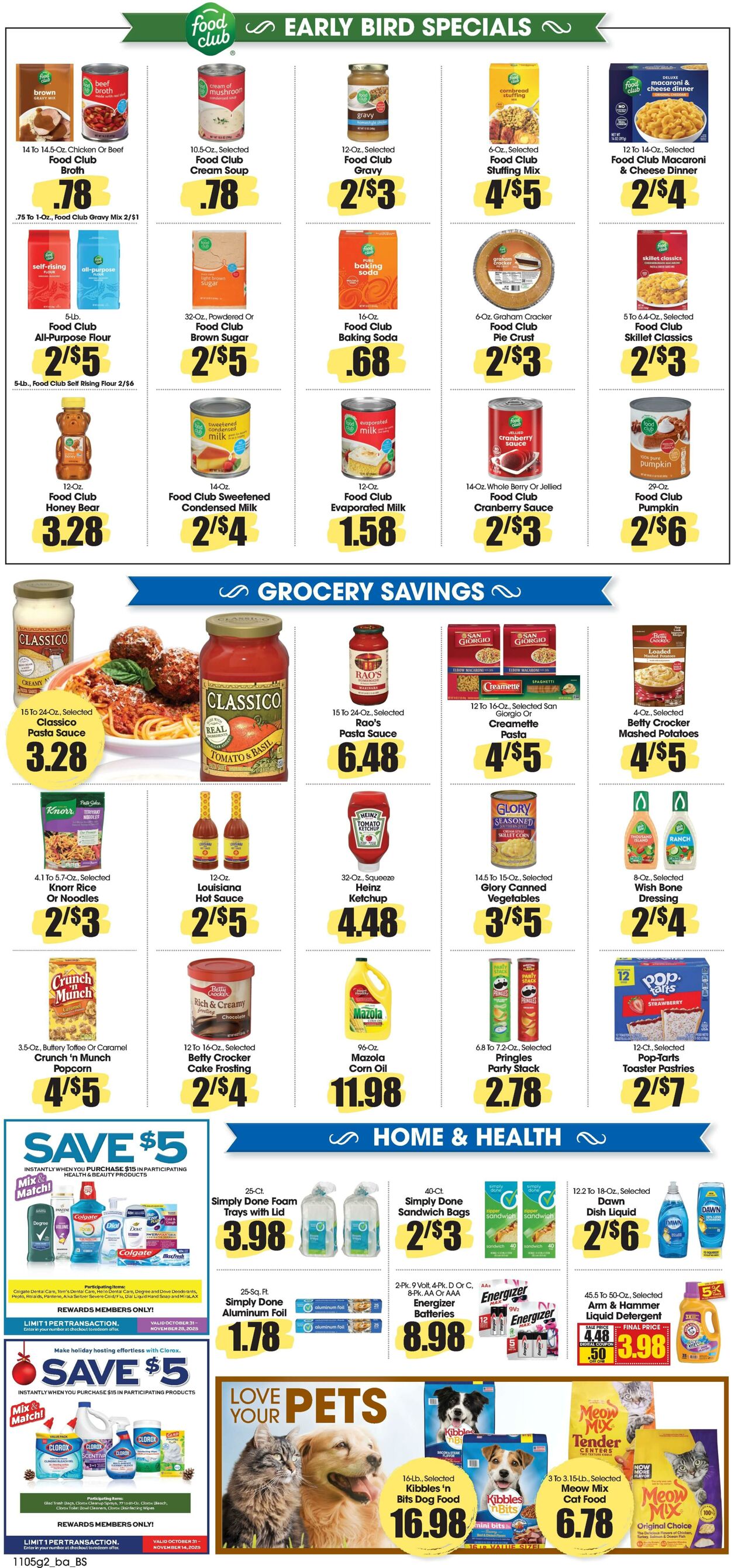 Weekly ad Food King 11/05/2025 - 11/11/2025