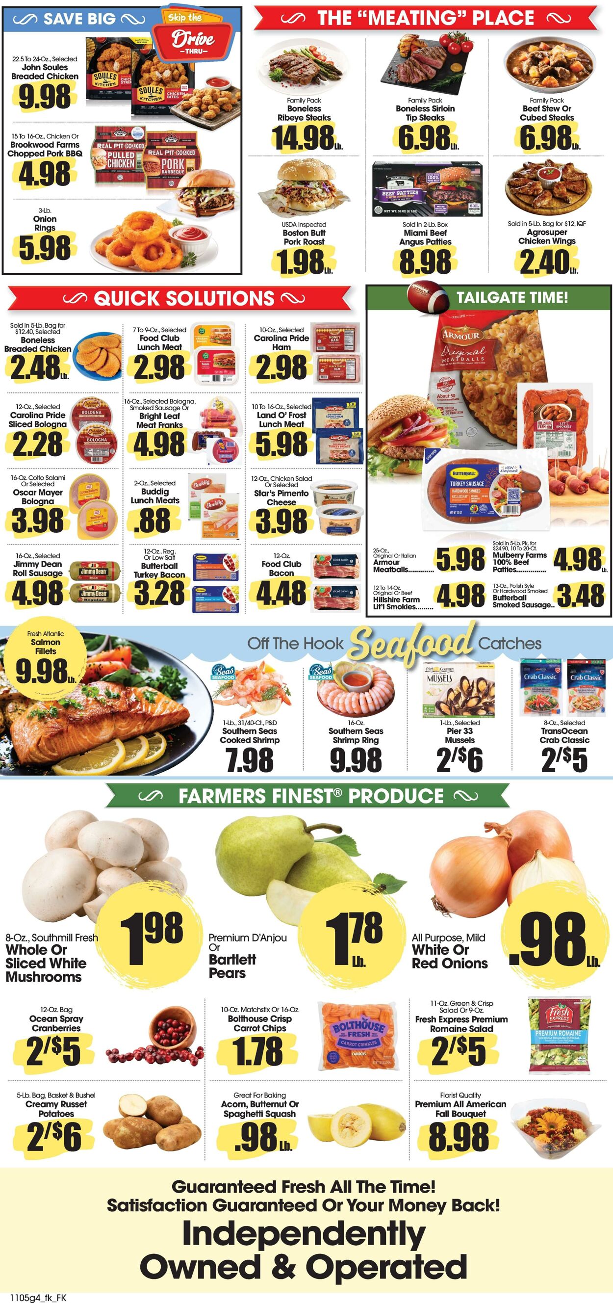 Weekly ad Food King 11/05/2025 - 11/11/2025