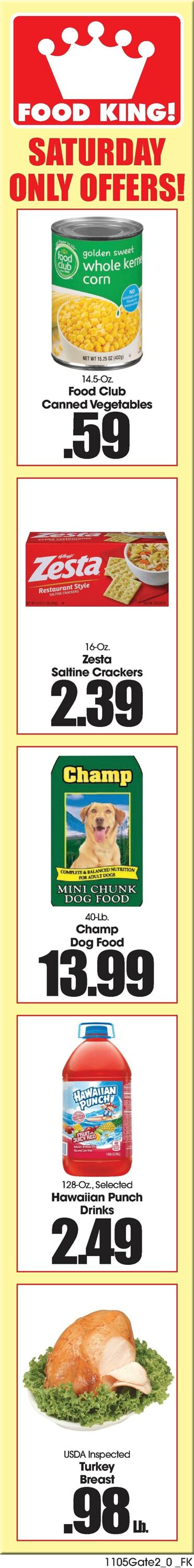 Weekly ad Food King 11/05/2025 - 11/11/2025