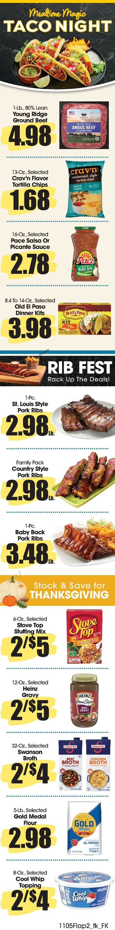 Weekly ad Food King 11/05/2025 - 11/11/2025